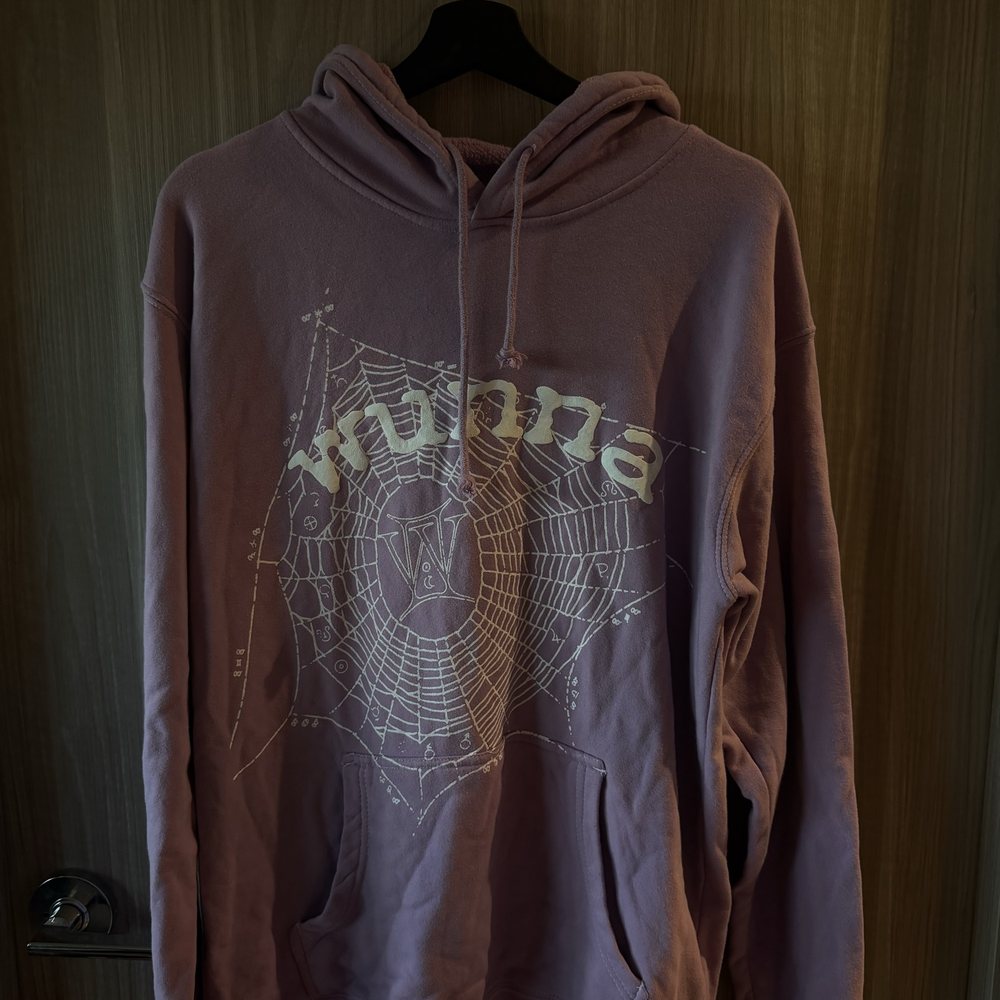 Phone photo of the Wunna hoodie